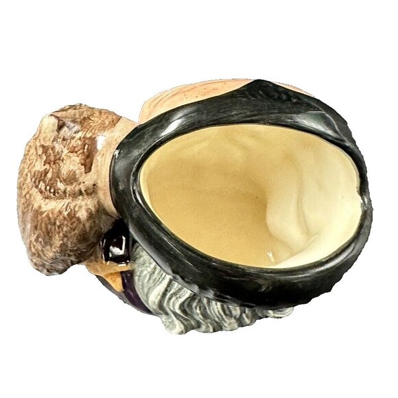 Vintage Royal Doulton Merlin Toby D6536 Jug made in England 1959 with Owl - Picture 5 of 7